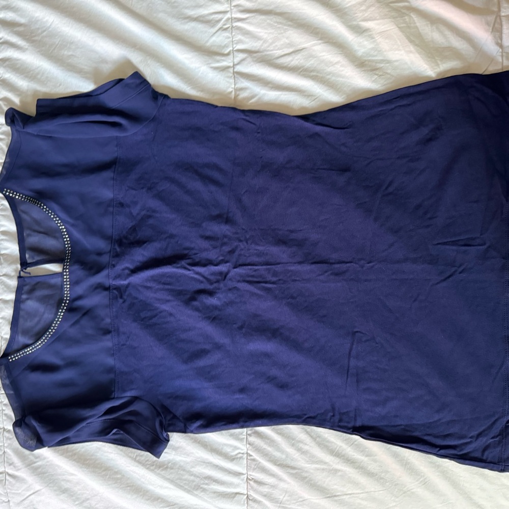 Royal blue never worn before with tags express top
